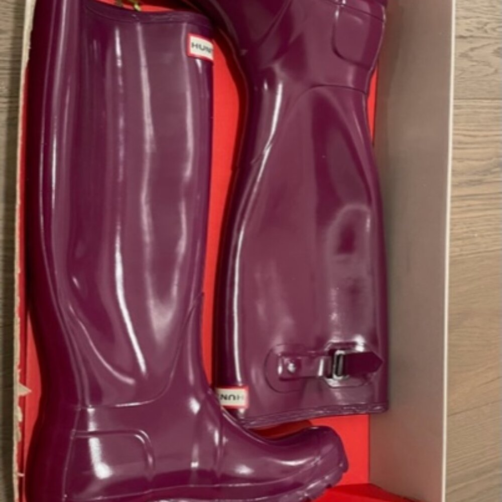 Hunter Rain boots - tall - Picture 3 of 4